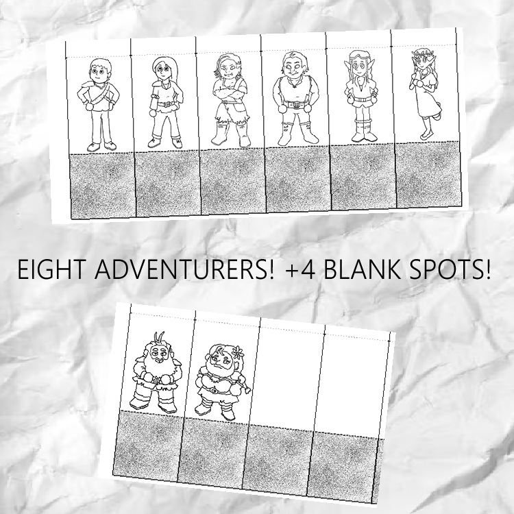 Print & Play - Adventurers