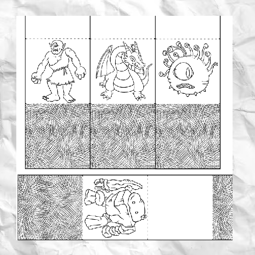Print & Play - Big Ol' Baddies